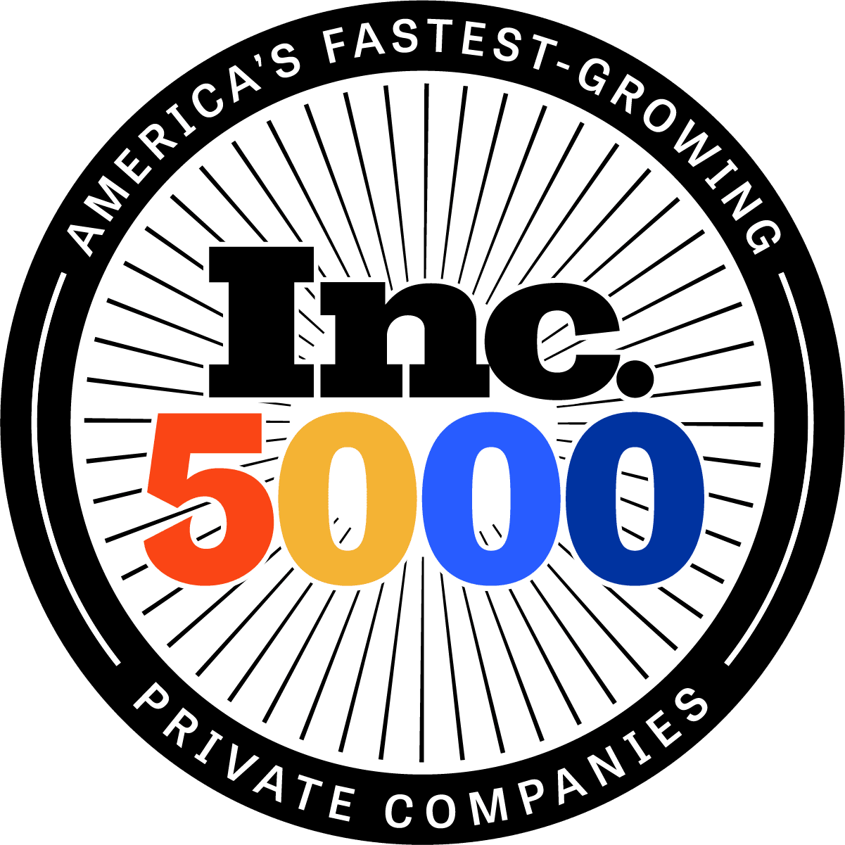 Inc. 5000 — recognized as one of America's Fastest-Growing Private Companies